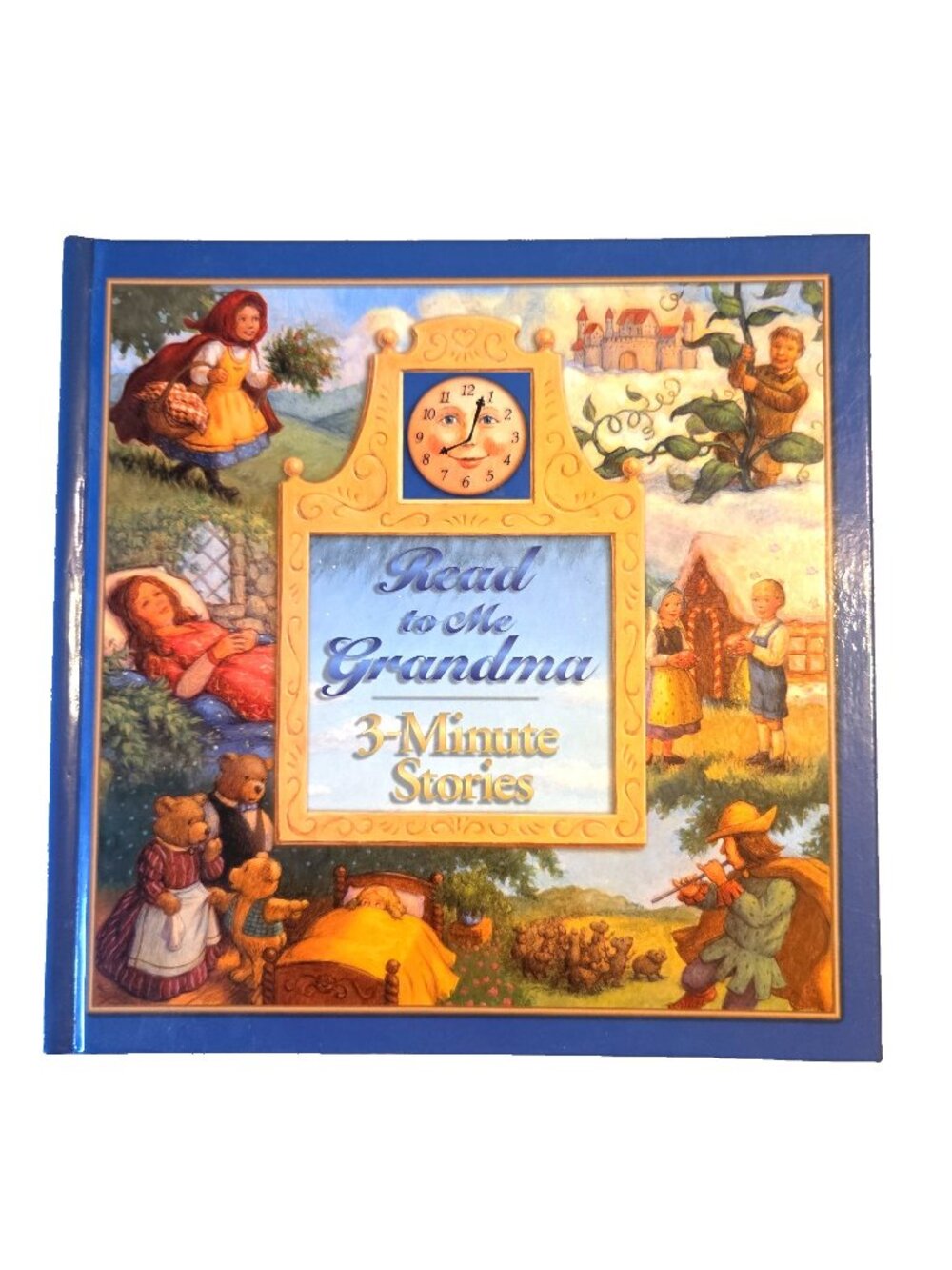 "Read to Me Grandma" Book 3-Minute Stories Hardcover Colorful